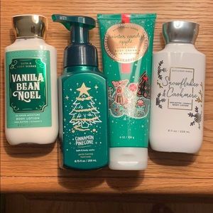 Bath & Body Works Brand New Holiday Soap & Lotion